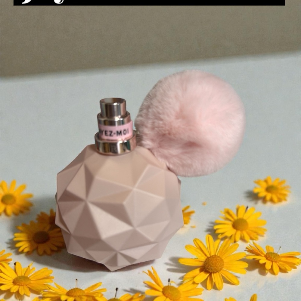 Geometric Perfume Bottle with Pom Pom - Picture 6 of 9